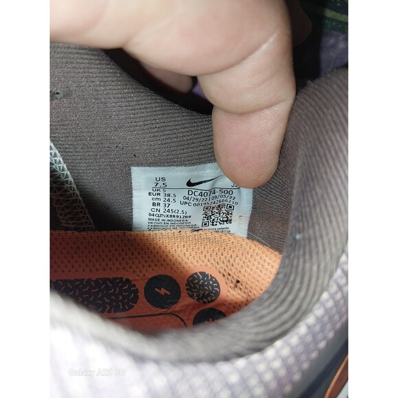 NIKE AIR ZOOM PEGASUS 38 SHIELD PURPLE SMOKE WOMEN'S SIZE 7.5 DC4074-500 - Picture 5 of 9